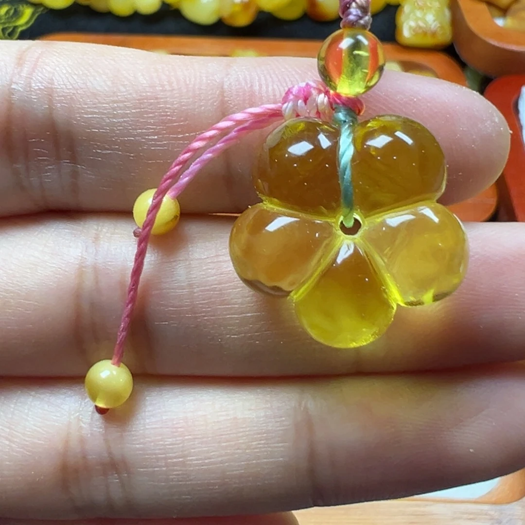 未镶嵌吊坠(不含链)琥珀