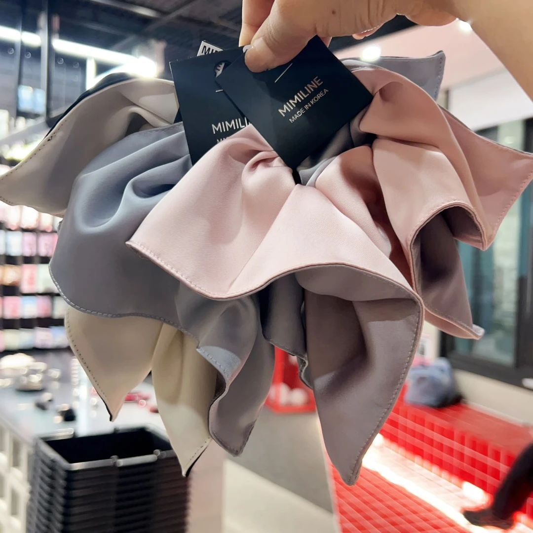 MY SISTERS韩饰时尚百搭AB面方形发圈L122904