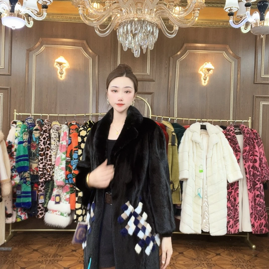 貂皮大衣时尚潮流