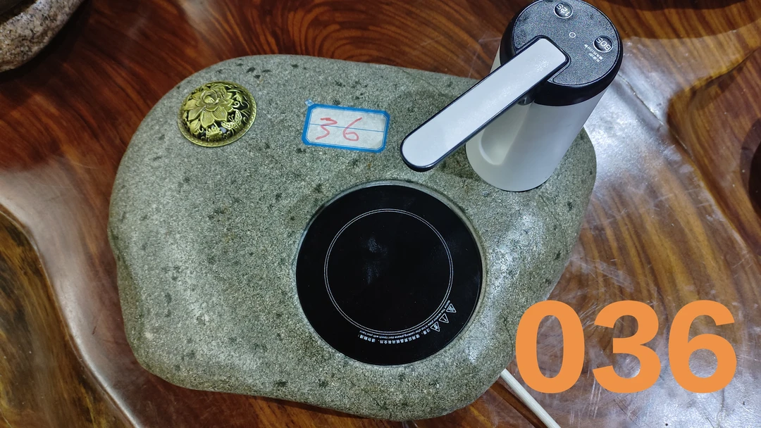 非金属手工制作鹅卵石电陶炉