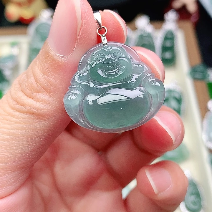 颈饰未镶嵌翡翠吊坠