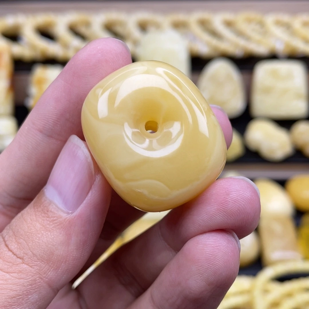 裸石琥珀未镶嵌琥珀蜜蜡