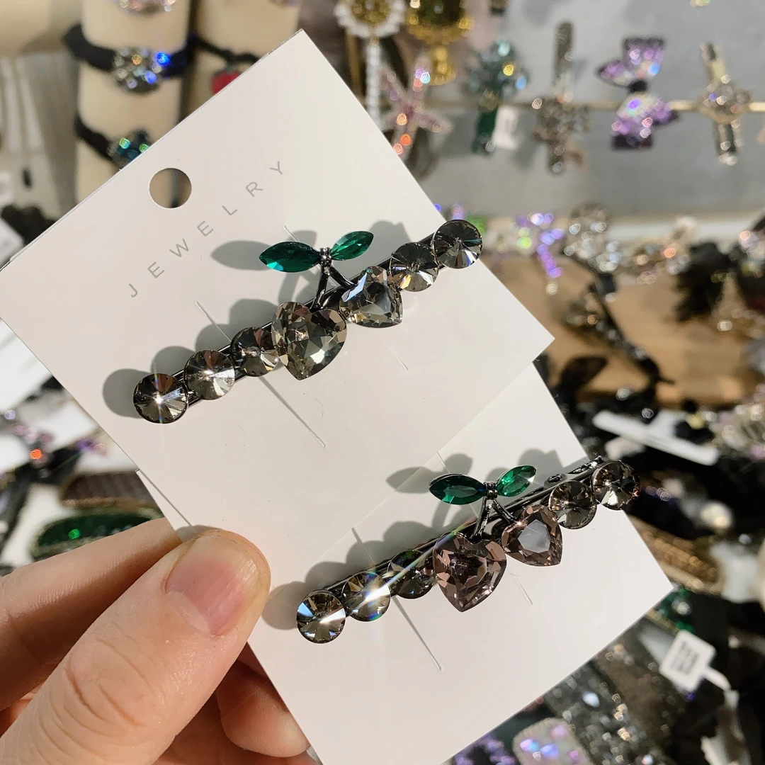 Y0022 -新款-韩版-设计款-爱心-鸭嘴夹≈6cm