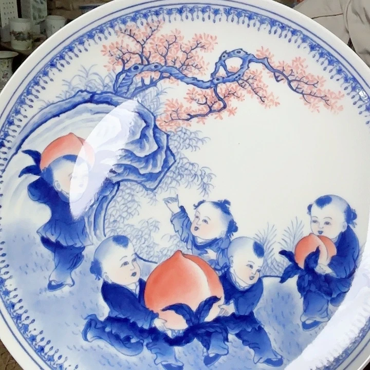陶其他景德镇高温陶瓷赏盘
