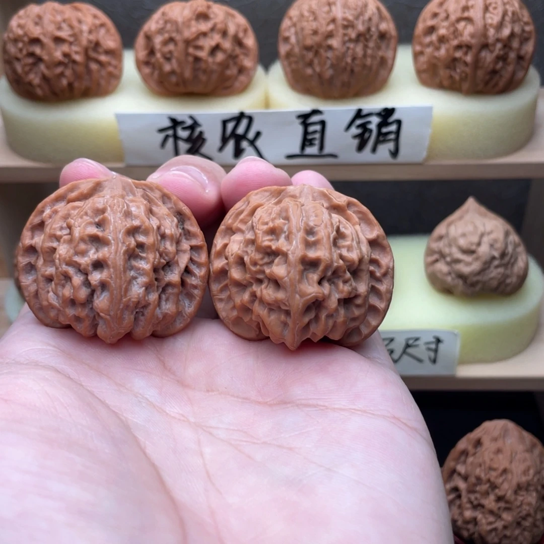 文玩核桃吊坠全品苹果圆40➕交友价
