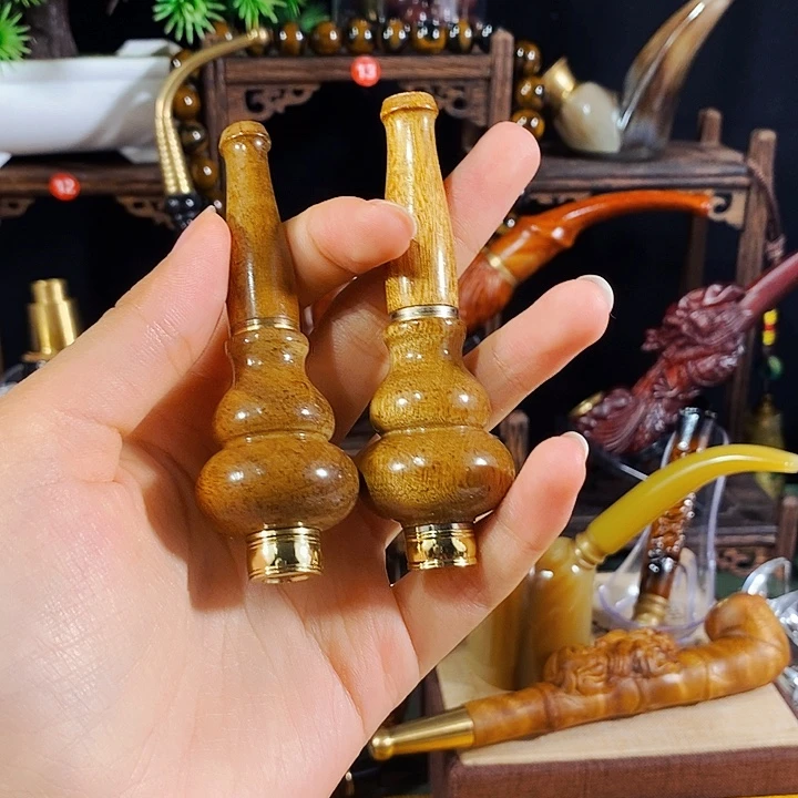 高端定制金丝楠烟嘴