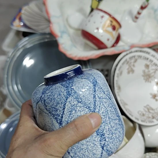 瓷片陶瓷杯碗盘微瑕介意慎拍