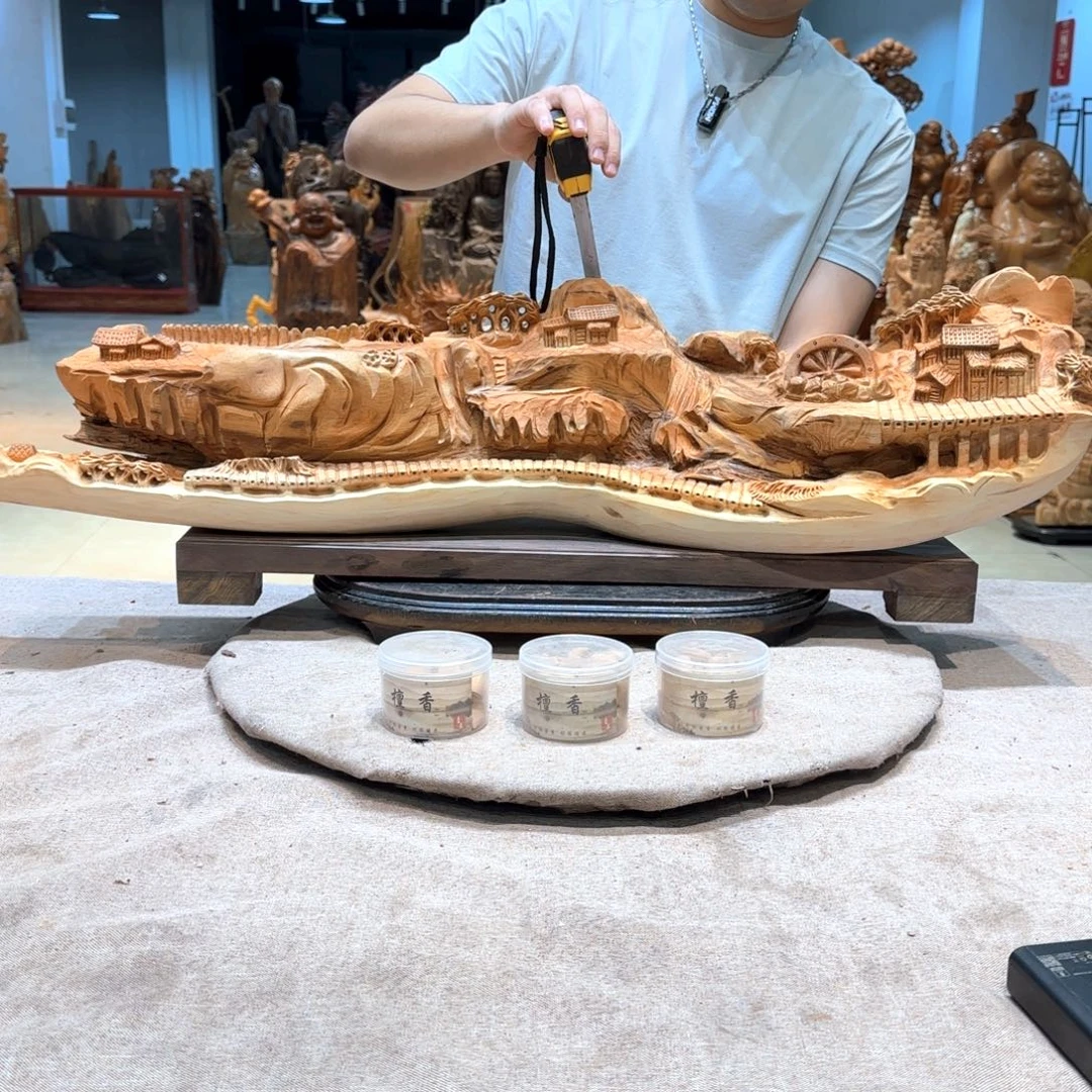 木工艺品摆件不包邮