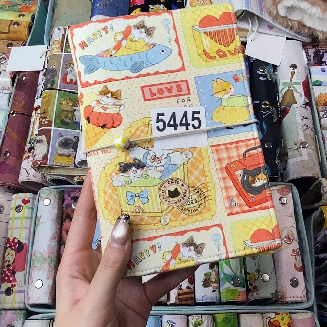 织绣A6活页不送纸5445