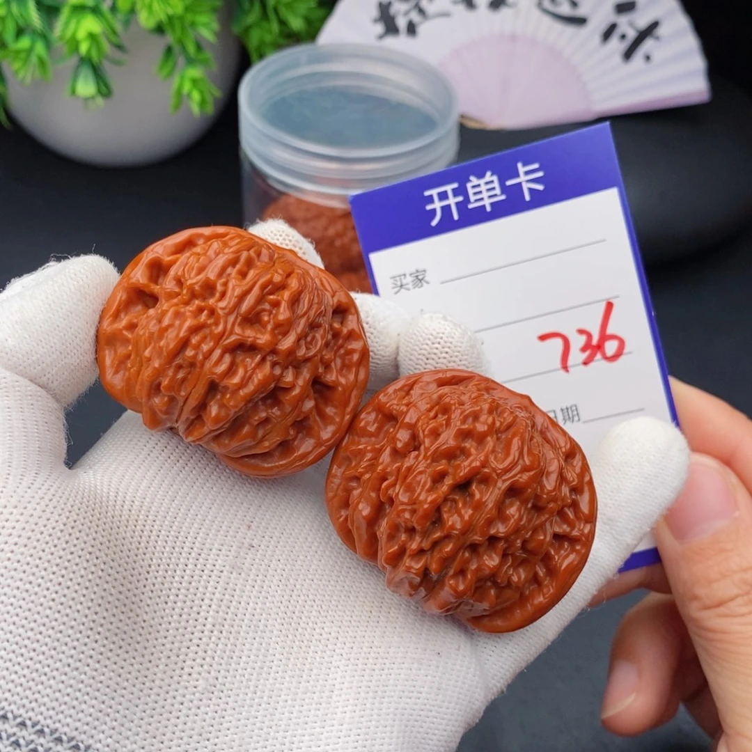 文玩核桃把件Q**E46楼子736