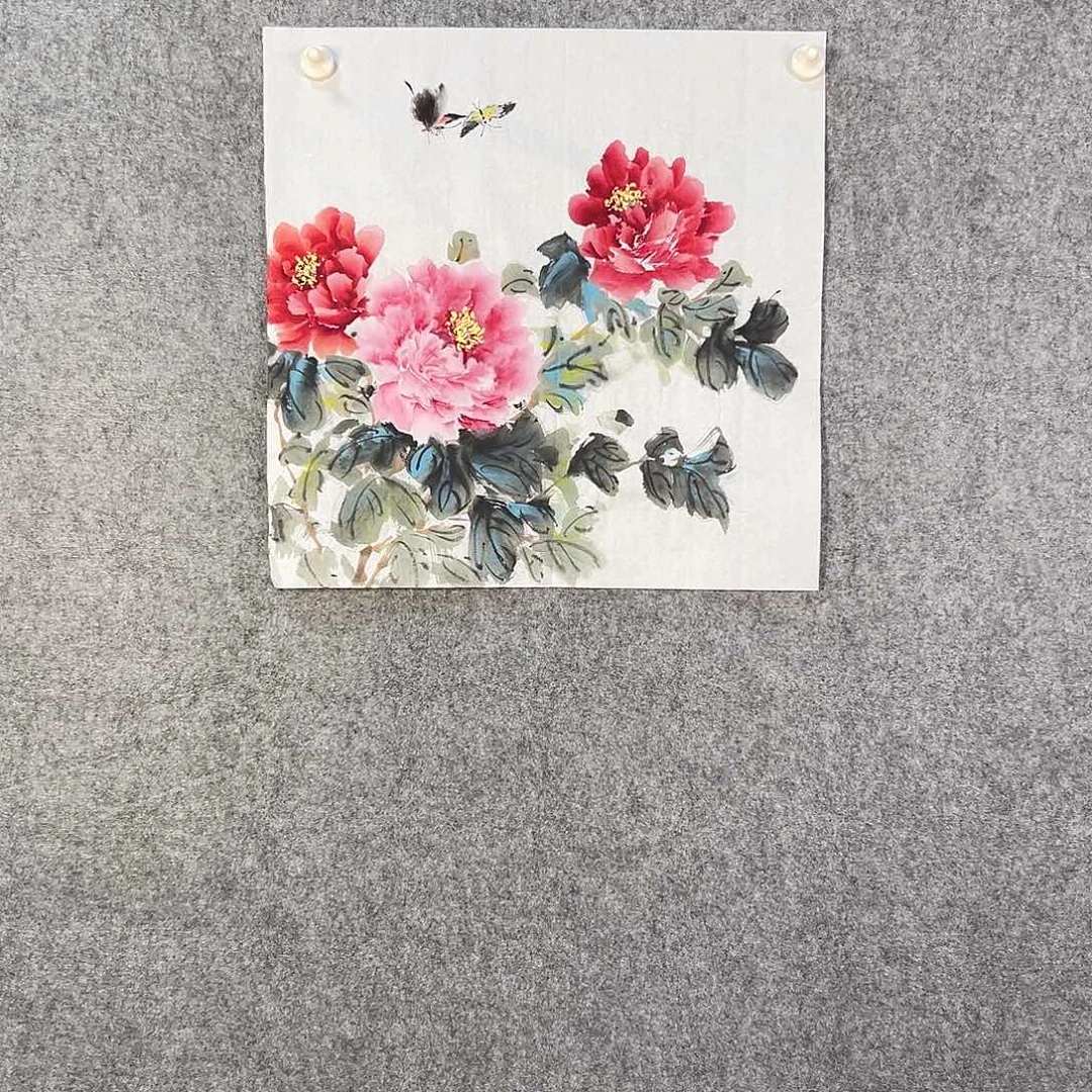 国画261 花鸟在此鸣叫的声此起彼伏中也