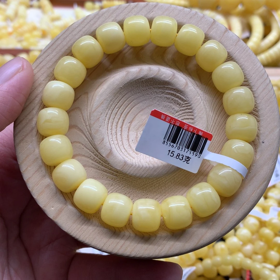 蜜蜡手链未镶嵌蜜蜡