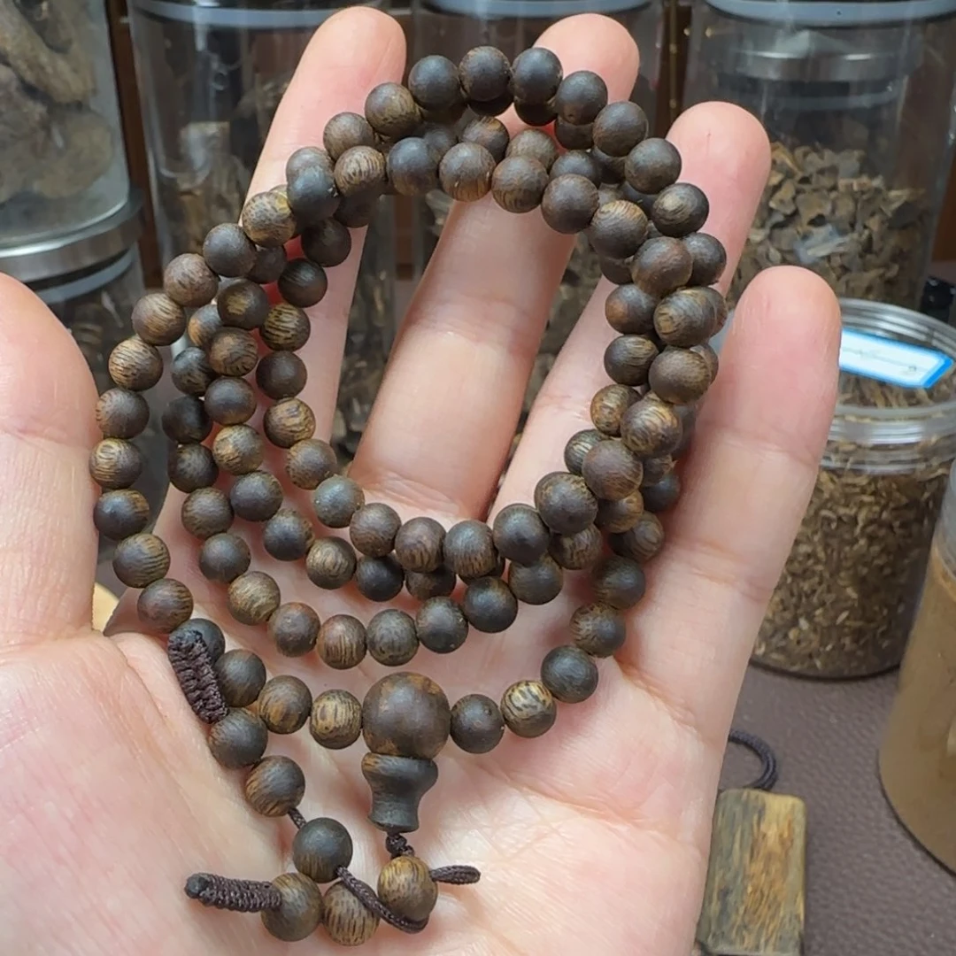 木奇楠淳化老料圆珠6mm