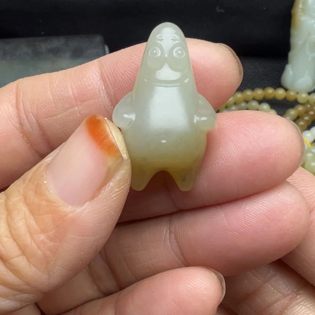 和田玉（糖玉）未镶嵌吊坠(不含链)