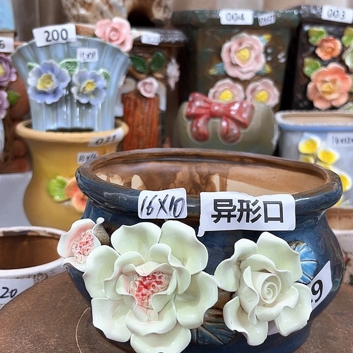 红陶粗陶花盆粗陶花盆