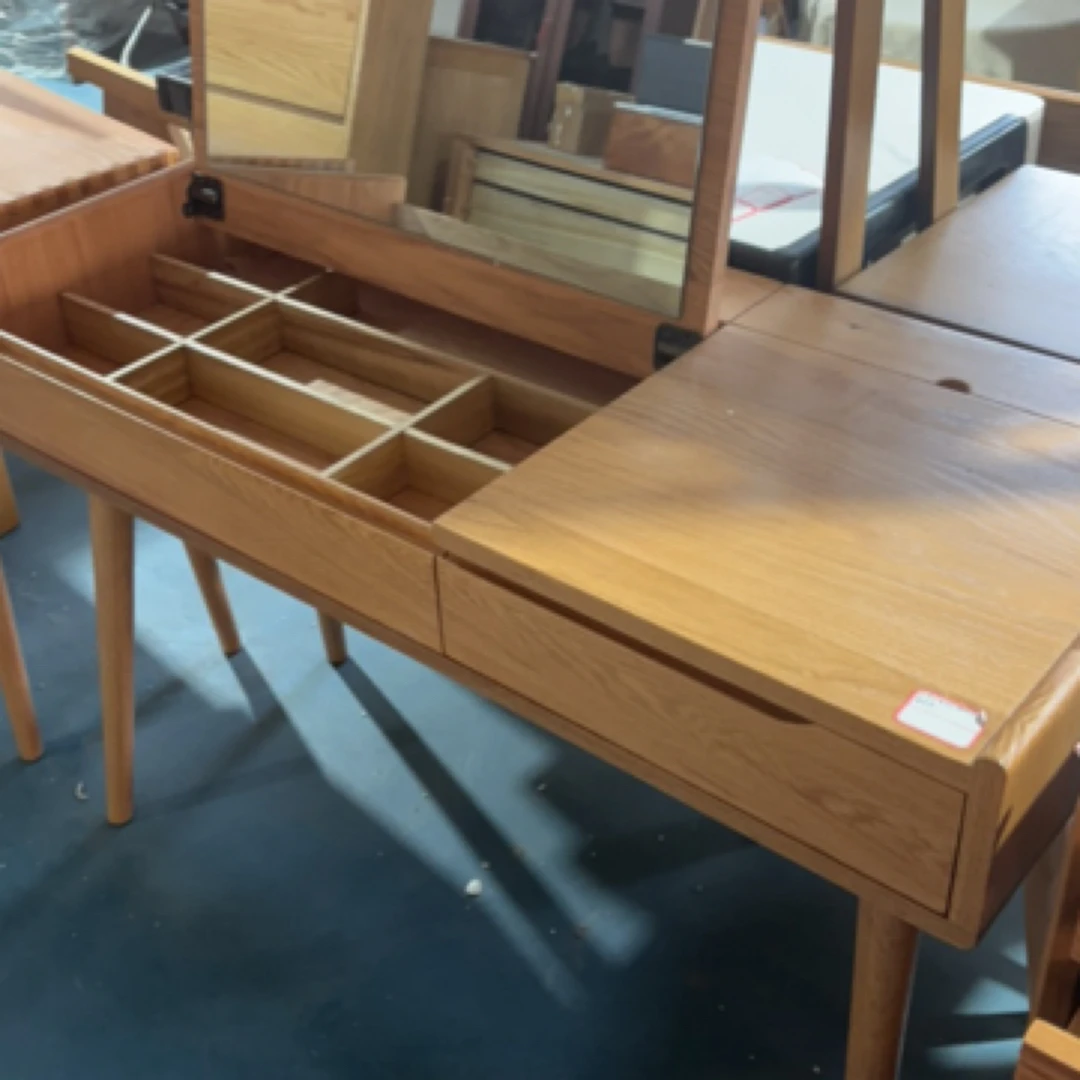 丹麦B梳妆台原木色1.2