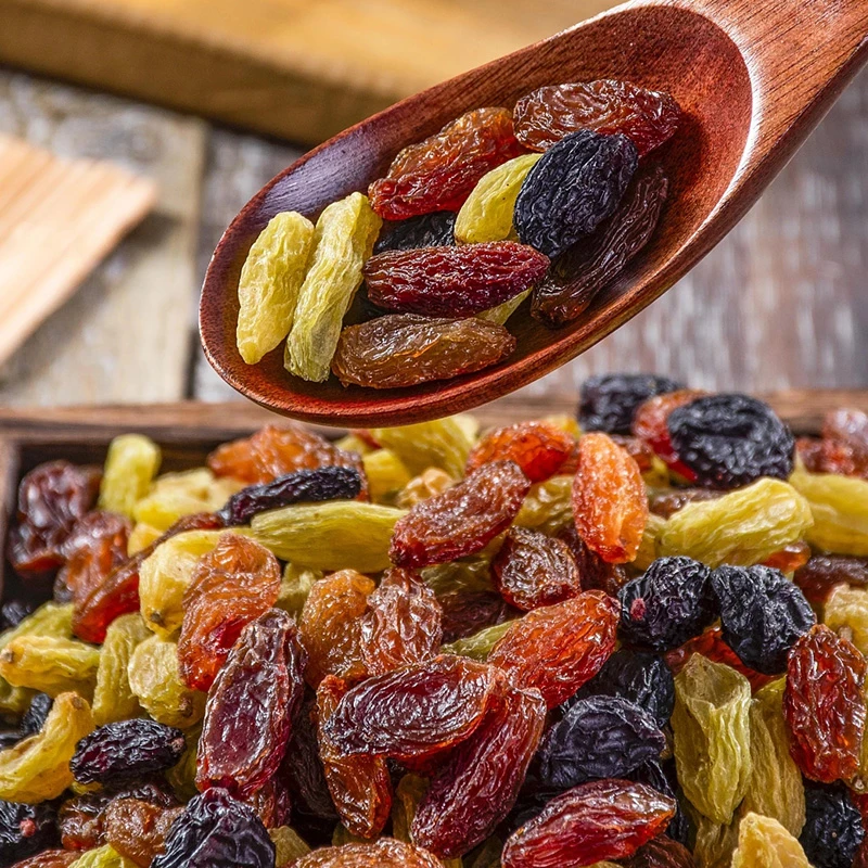 蜜之番吐鲁番混合五色葡萄干   新疆果干酸甜无籽休闲零食