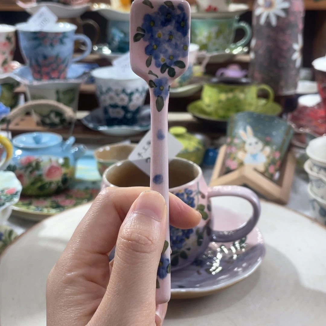 景德镇手工陶瓷勺