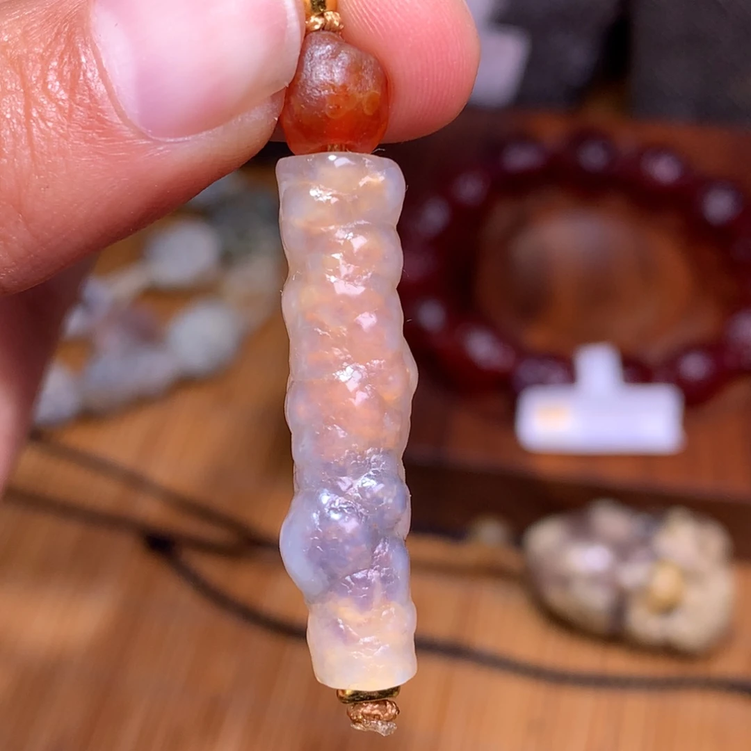 未镶嵌玛瑙/玉髓珠宝半成品