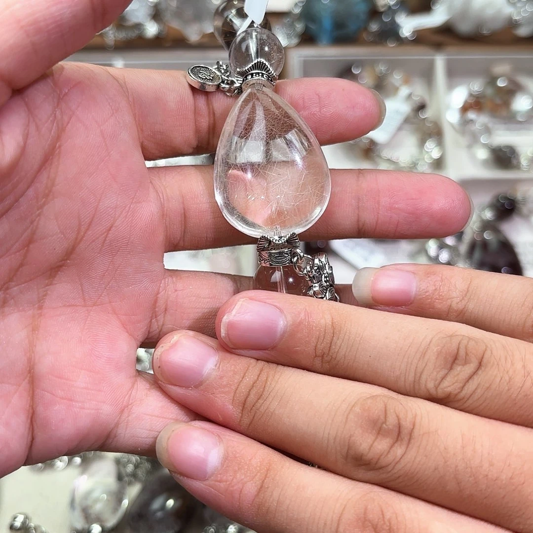 水晶手链合金精****水晶