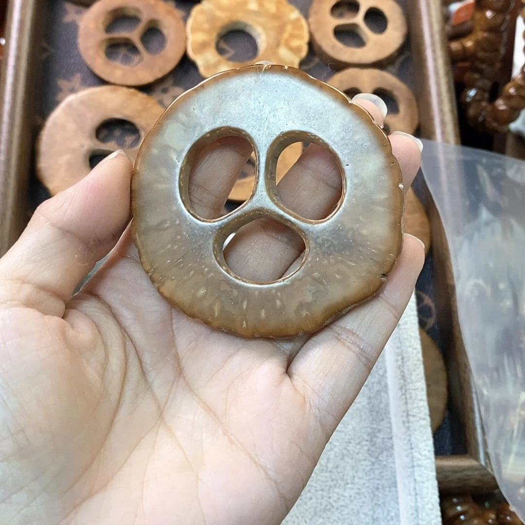 库克手串天然库克藕片