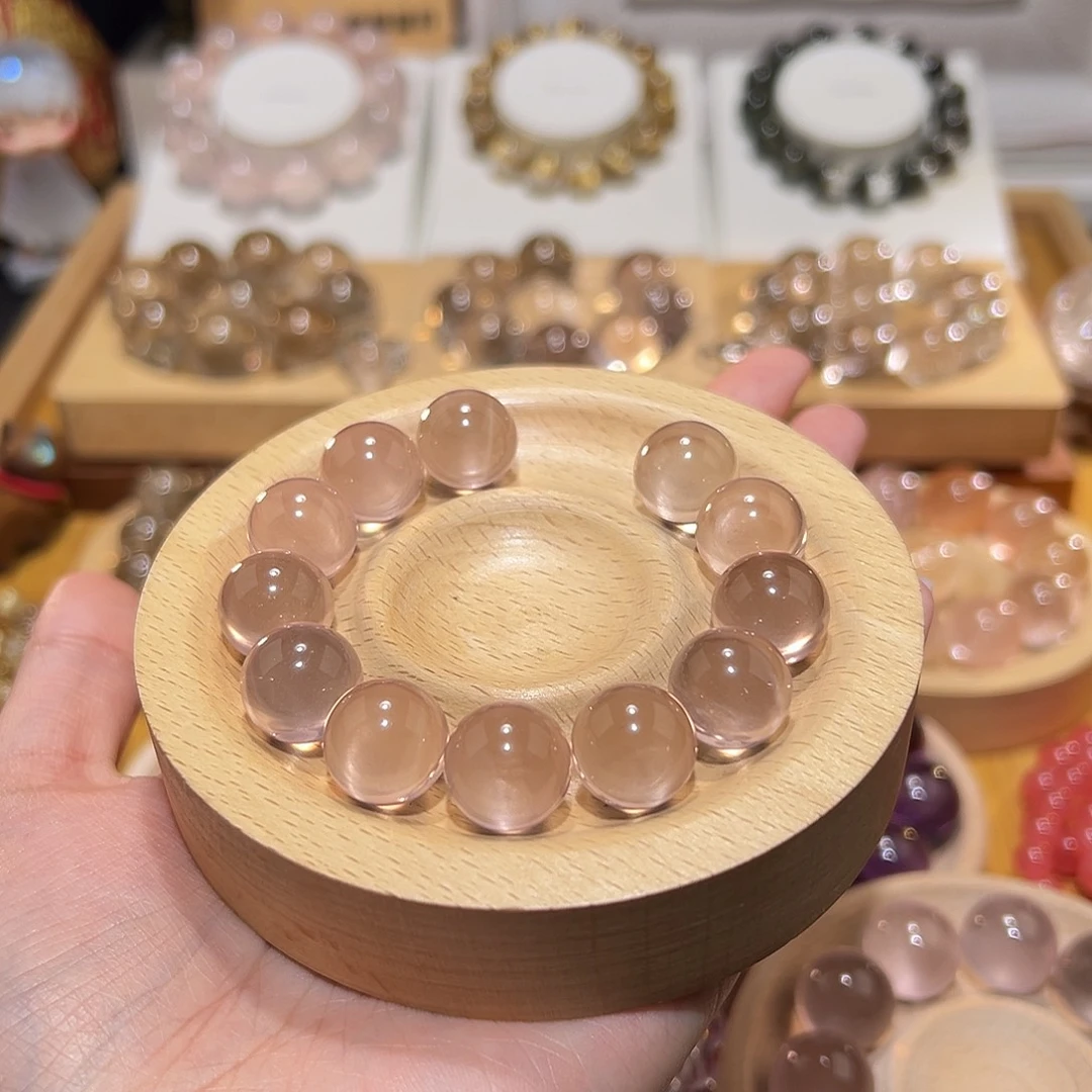 胡***儿未镶嵌水晶手串定制款打孔不退不换