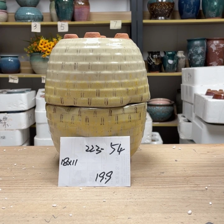 紫砂花盆多肉花盆微瑕54