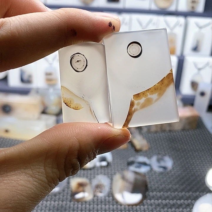 未镶嵌玛瑙/玉髓珠宝奇石淡*茶