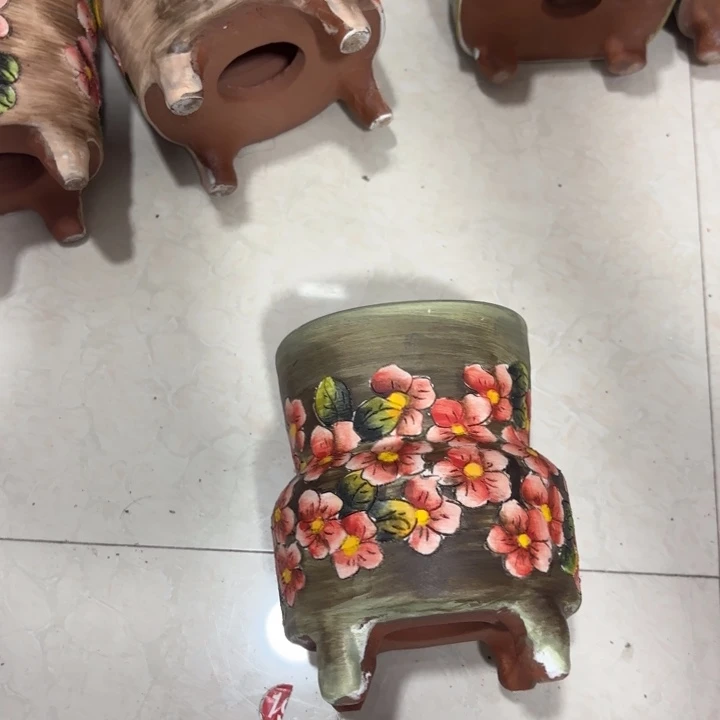 景德镇手绘花盆陶瓷9/13