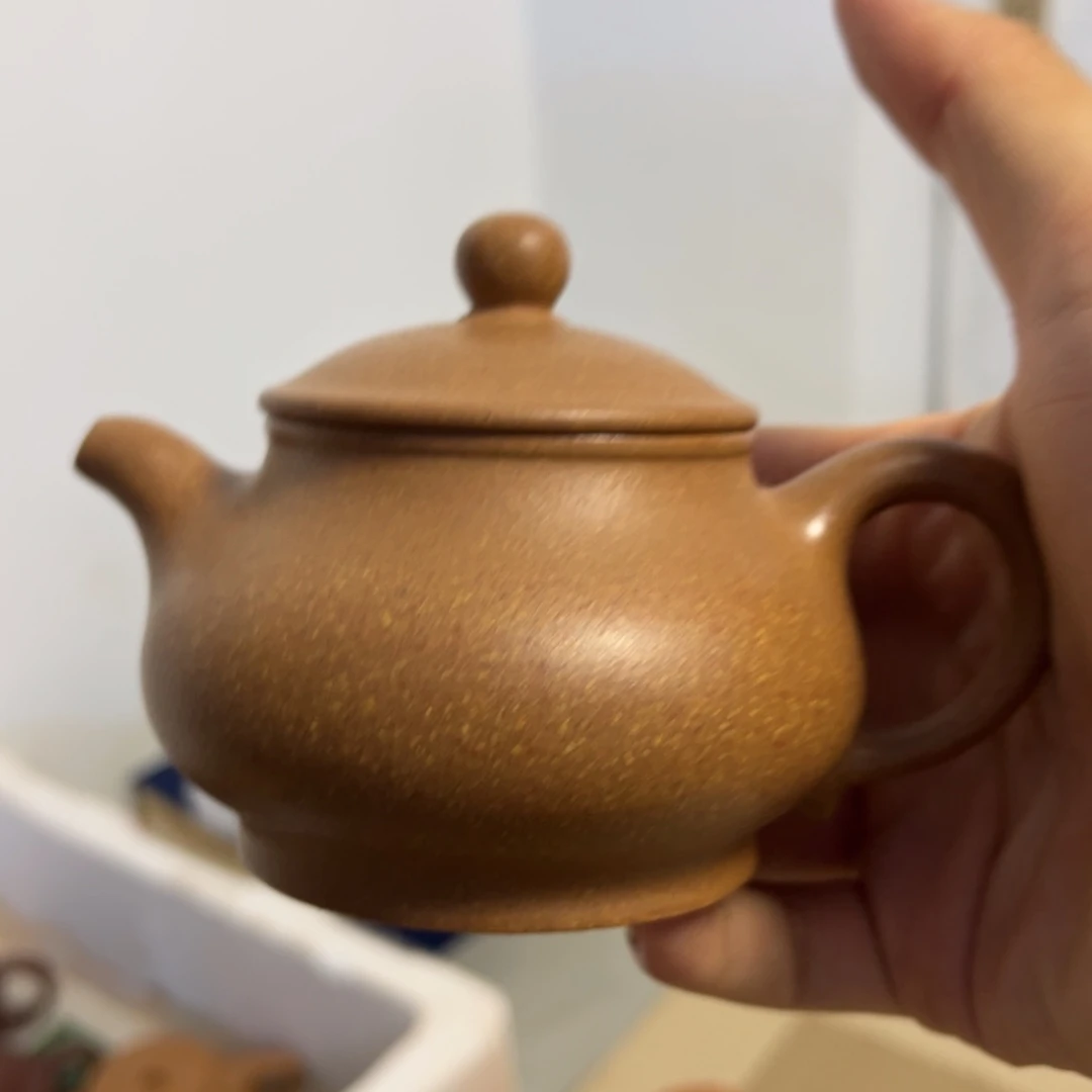 茶壶紫砂手工制作微瑕
