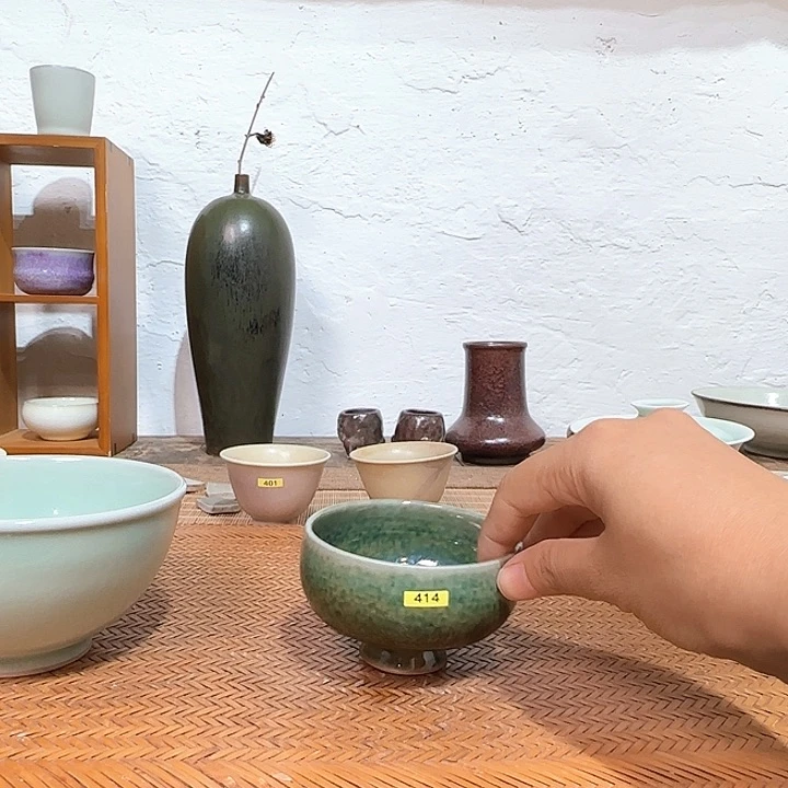 ****野杯子蘭山窑 手作器物414