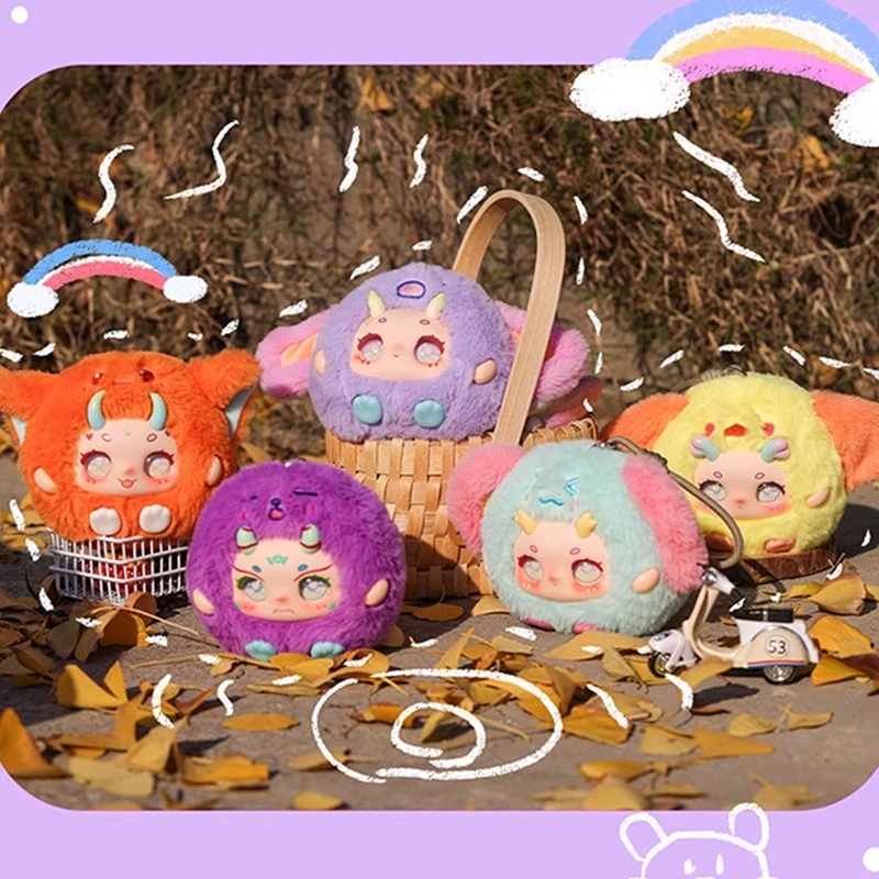 【拆盒】正版奇幻生灵毛绒盲盒潮玩可爱礼物挂件公仔