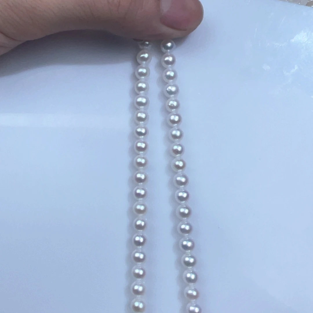 银S925镶嵌天然珍珠淡水珍珠