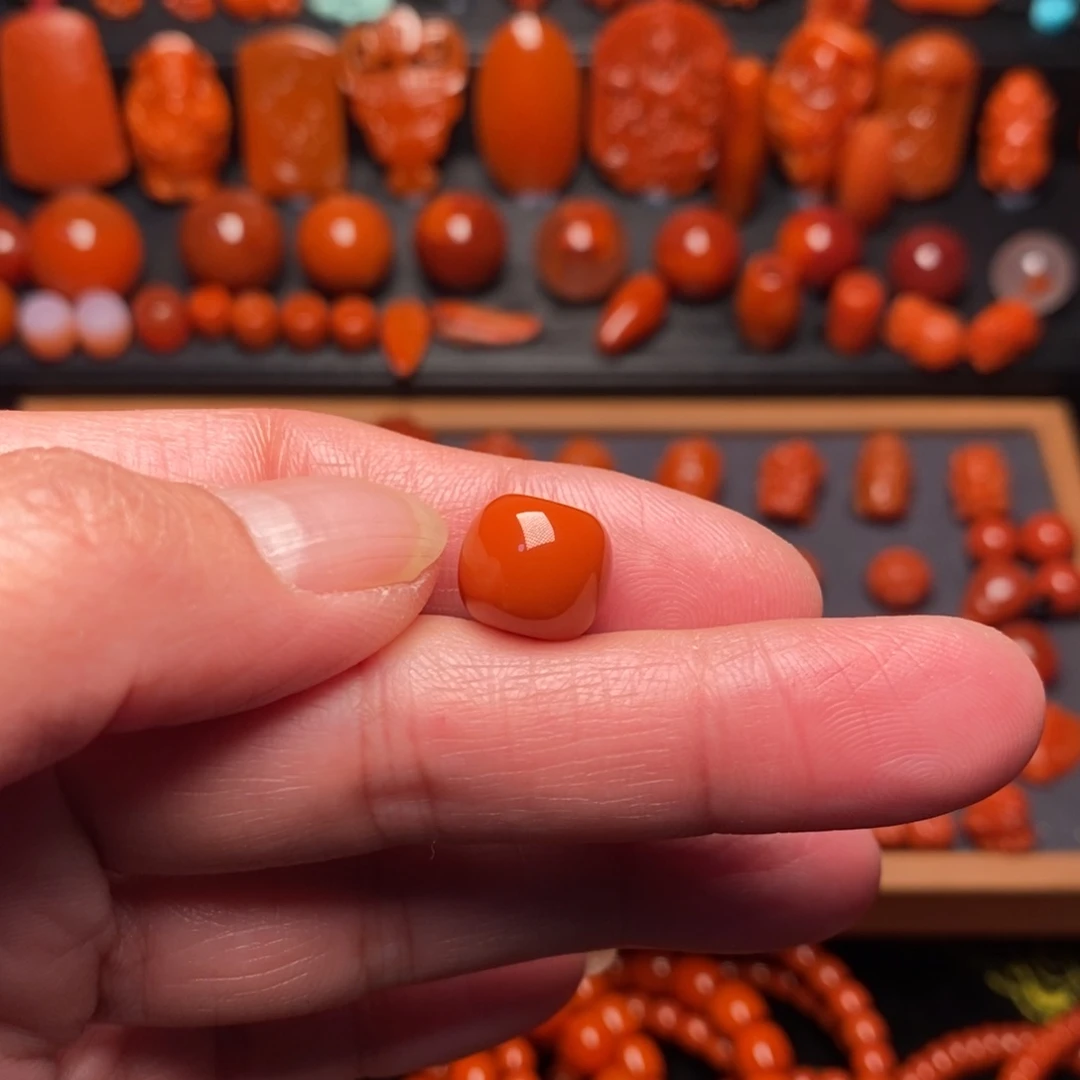 南红玛瑙精工老型11.8未镶嵌烽**城