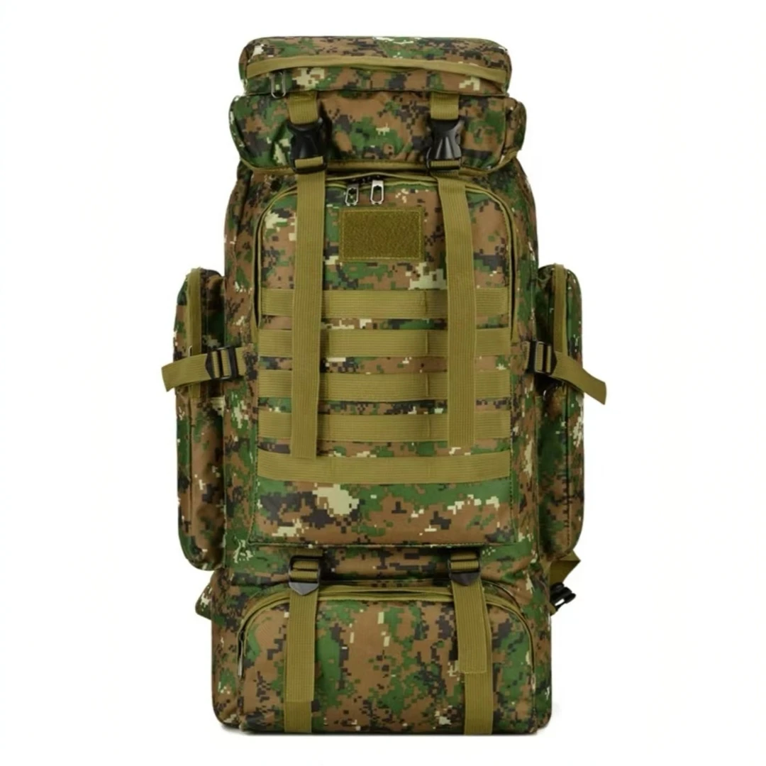 中居安牛津布大容量80L登山包 防灾户外运动旅行露营休闲