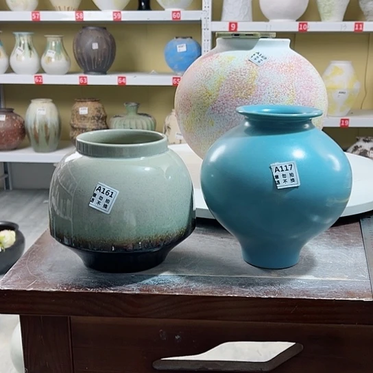 瓶大*陶瓷花瓶摆件摆件。117..161