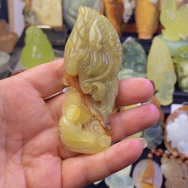 未镶嵌蛇纹石玉颈饰喵**璃