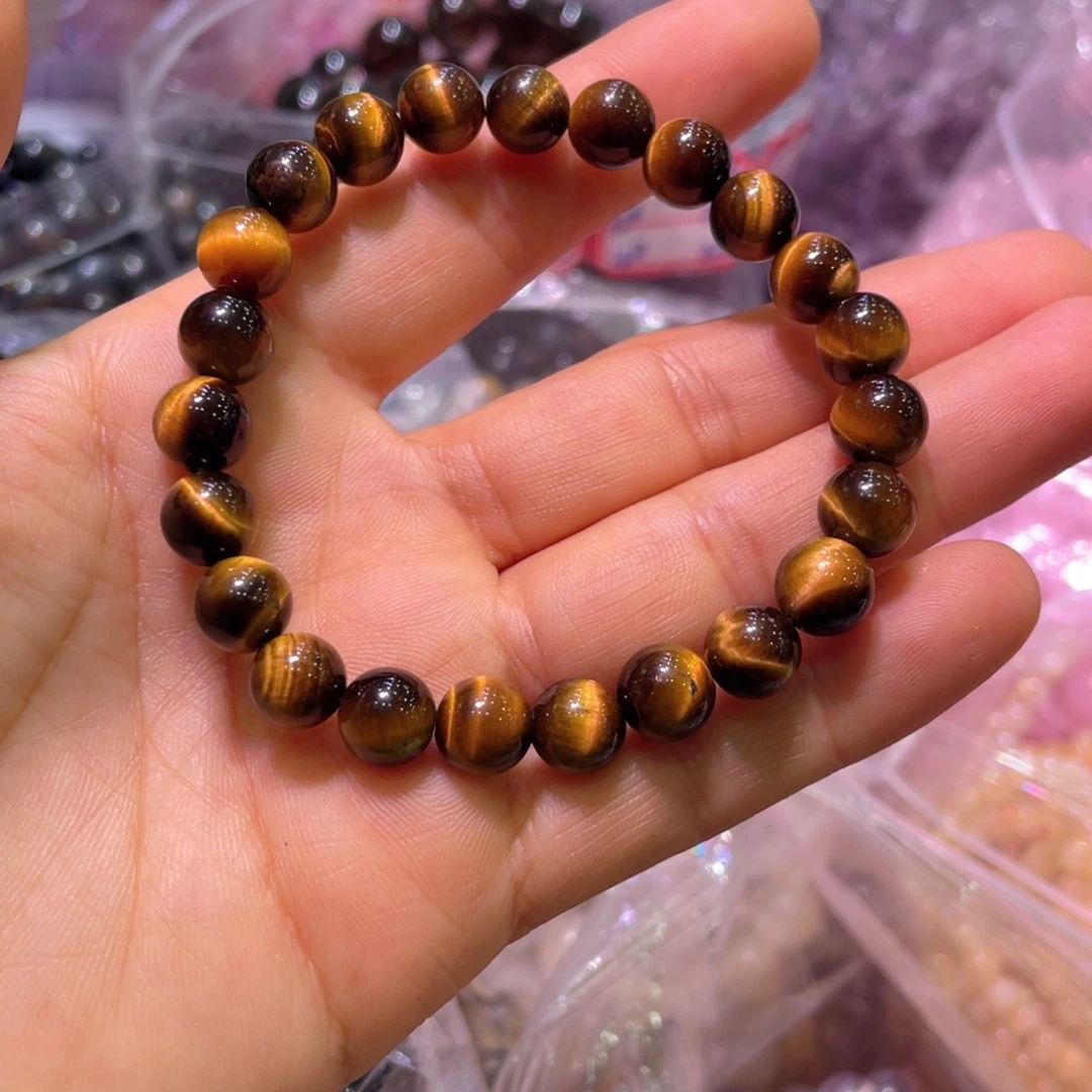 水晶手链银S925镶嵌水晶手链