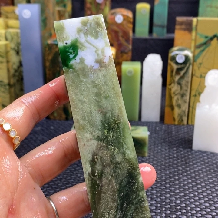 四川石好****）青田石印章石