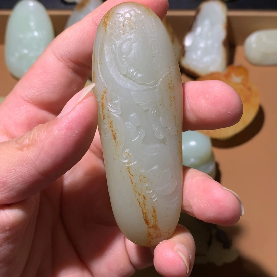 和田玉（糖玉）未镶嵌挂件
