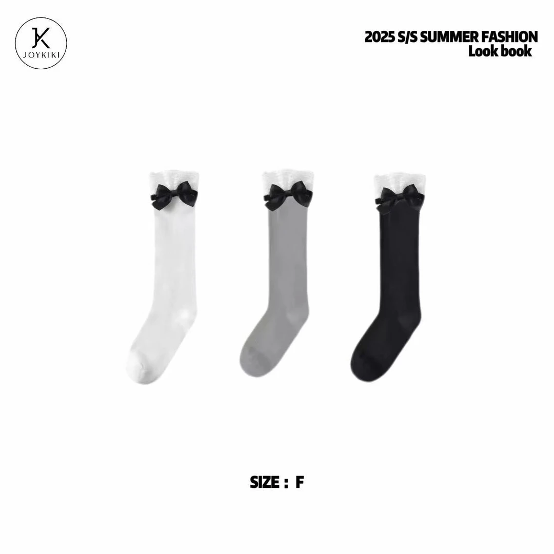 JOY KIKI金金纯欲甜美百搭显瘦袜子 J25P114