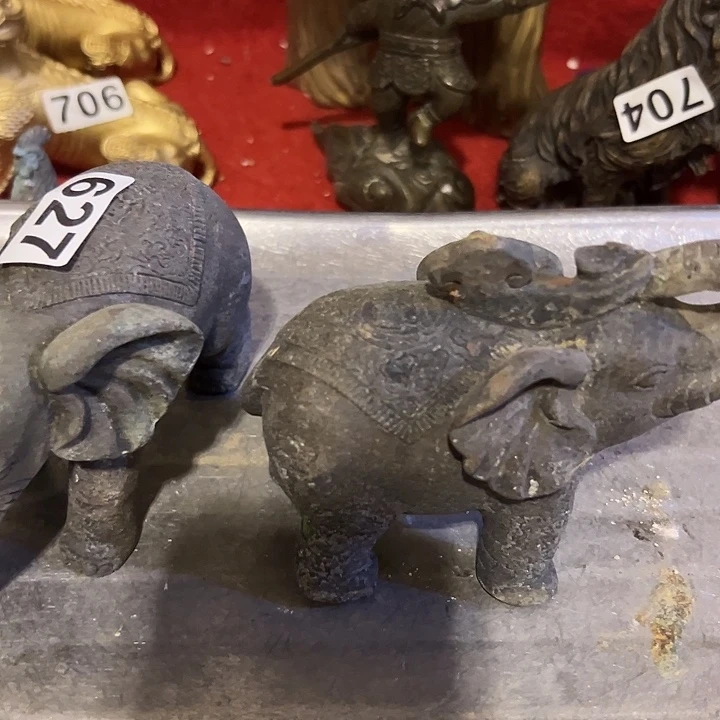 黄铜摆件，文房工艺品摆件