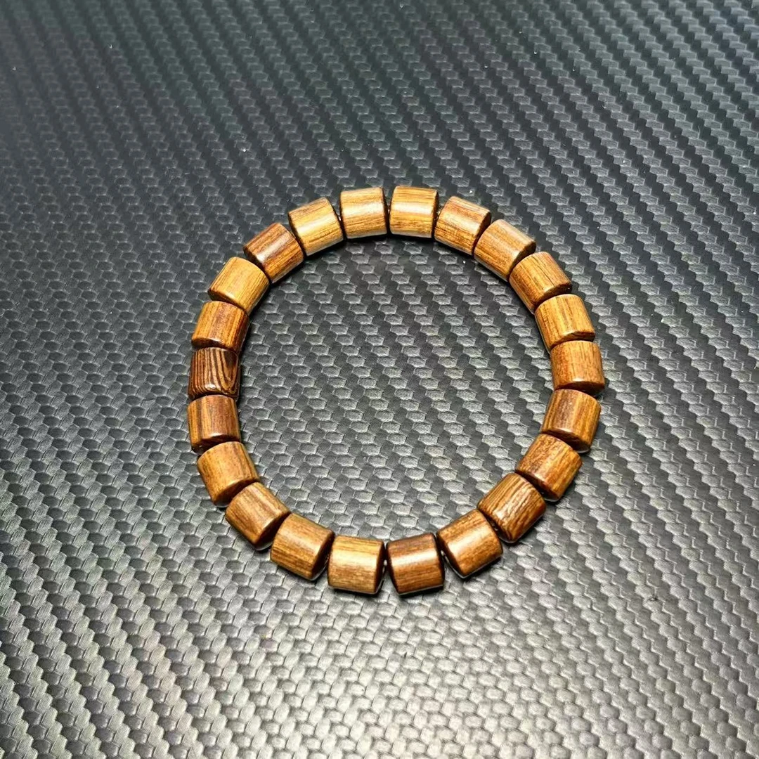 【高兴出品】越南黄花梨直切手串 MY21