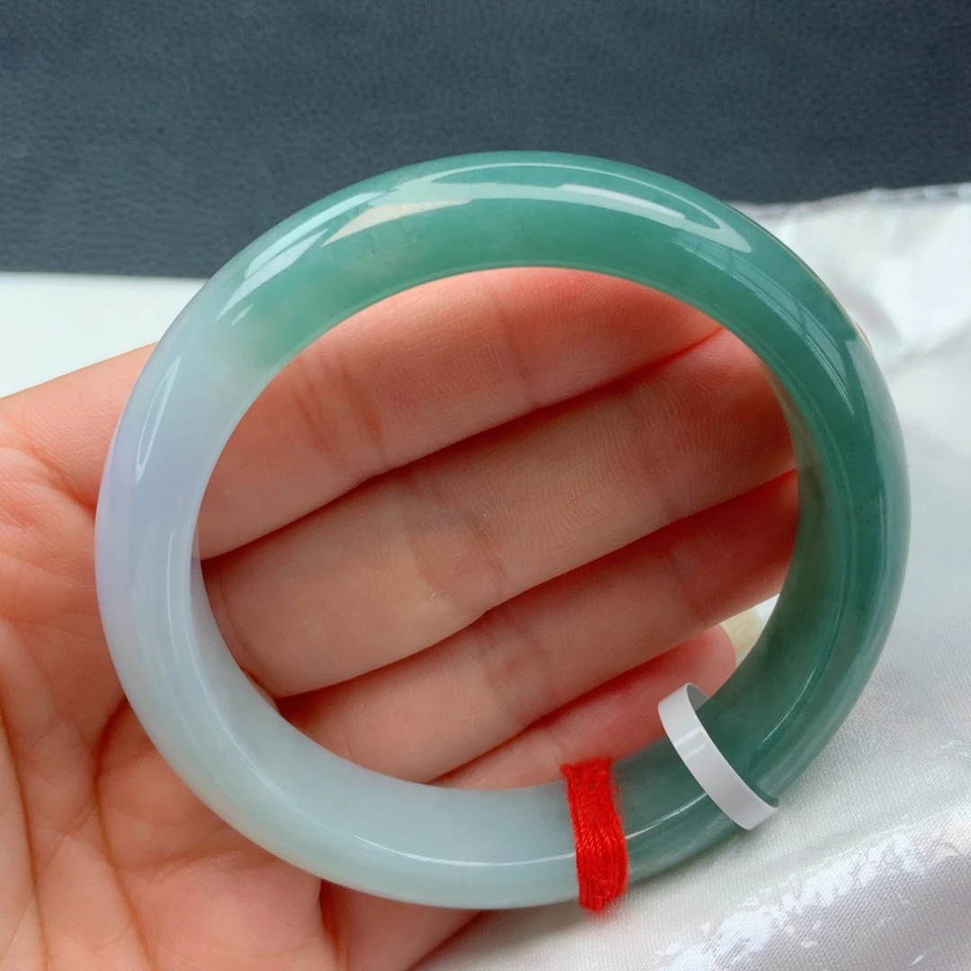 未镶嵌手镯翡翠53圈