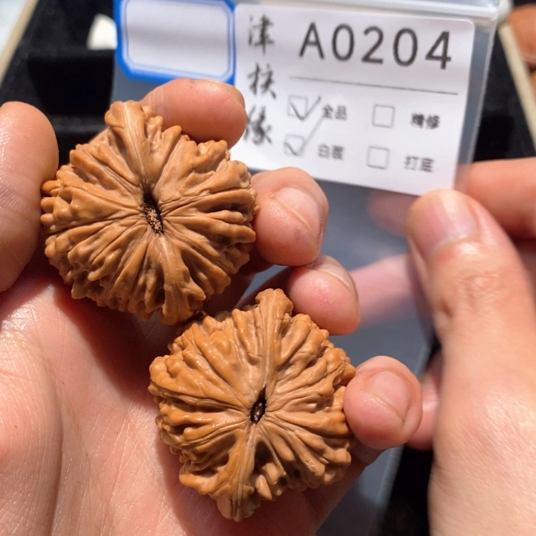 把件文玩核桃a0204天水楼全品白茬