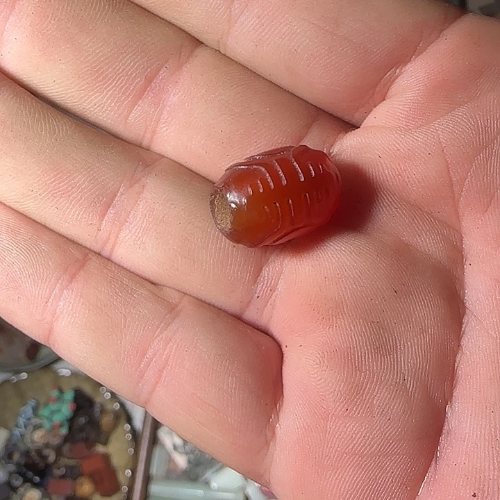 木***杨石材微瑕工艺品珠子