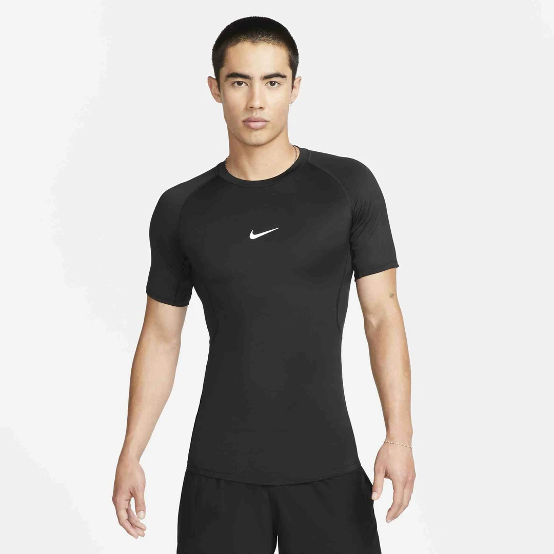 商场同款耐克PRO DRI-FIT男子速干紧身短袖训练上衣夏季FB7933010