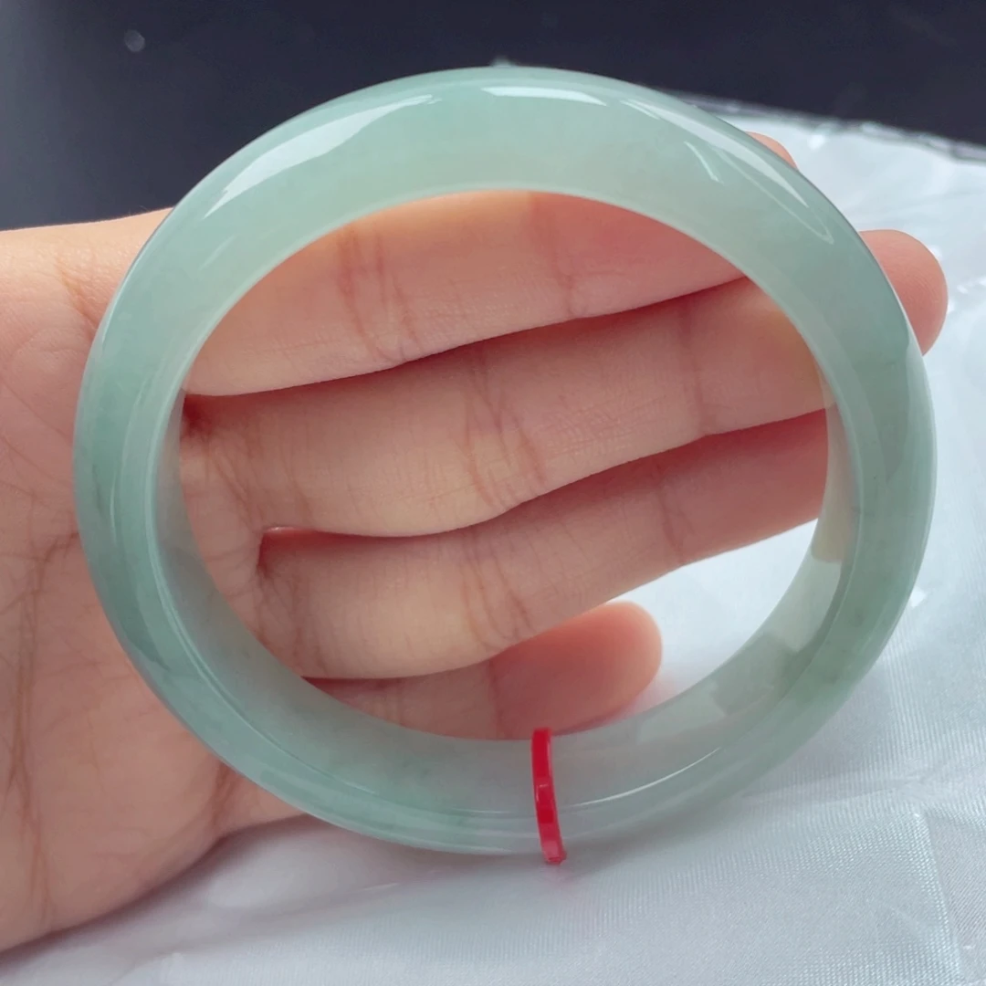 翡翠手镯未镶嵌5859正圈