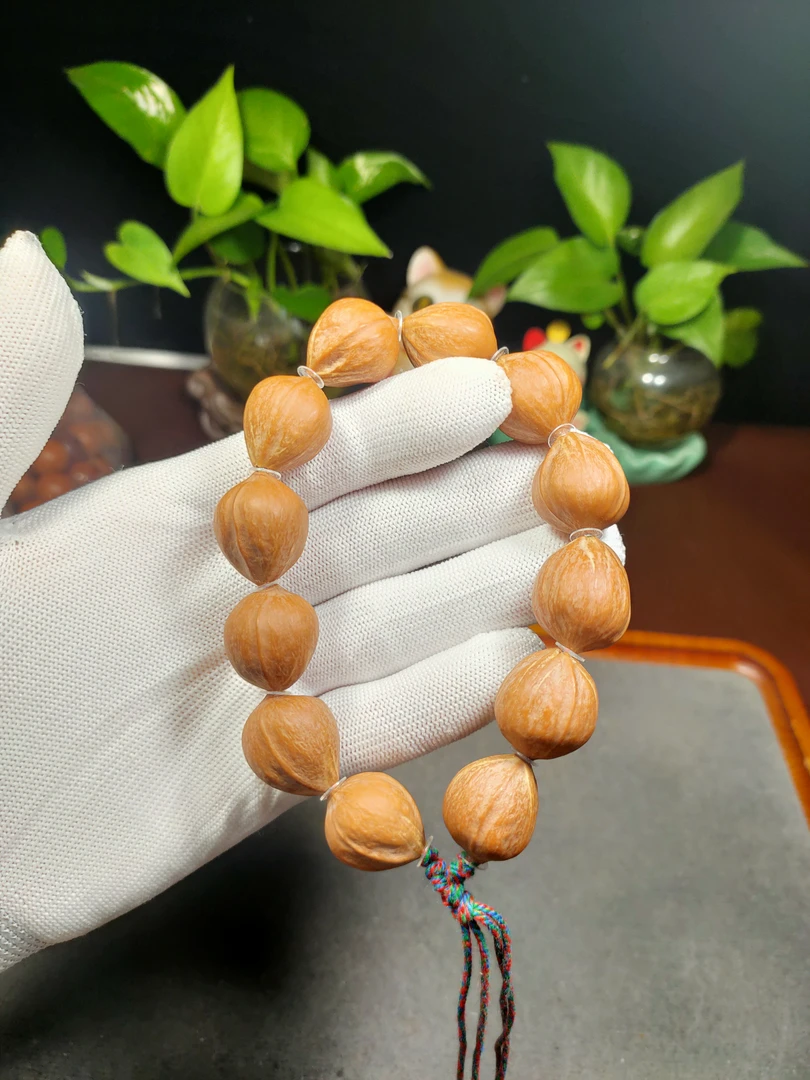 1.8+素核橄榄核铁核福利手串橄榄核光珠正圆橄榄核圆珠