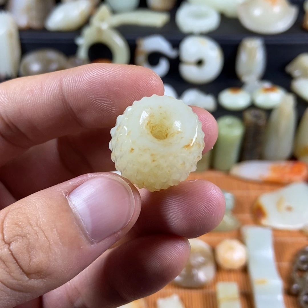 颈饰未镶嵌和田玉谎***有